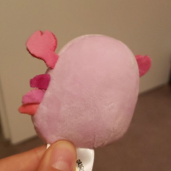 SQUISHMALLOWS Micromallow Series 2 Cailey Pink Crab Purple Case - Picture 3 of 7